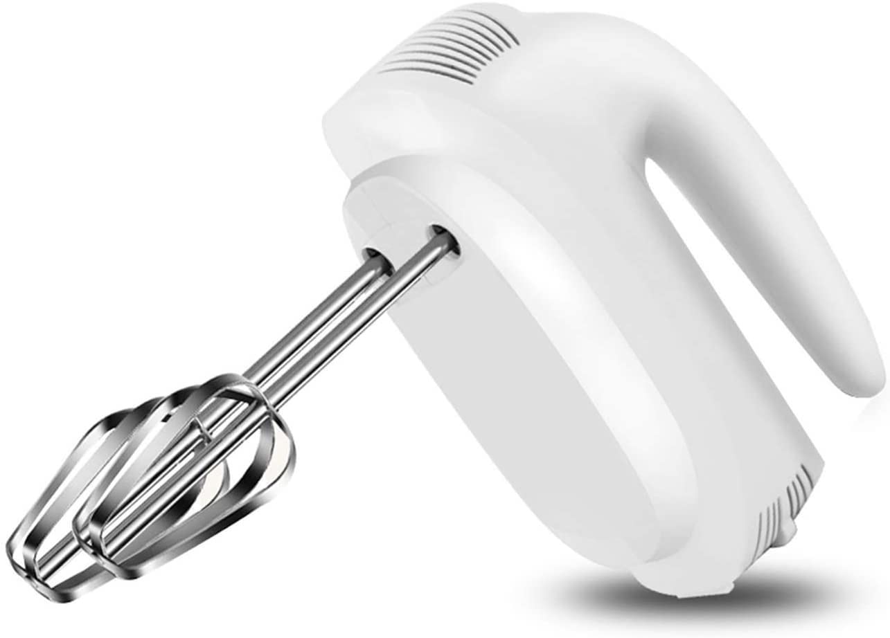 SMSOM Hand Mixers Electric 5-Speed Handheld Mixer Kitchen Hand Held Mixers with Dough Hooks and Beaters for Baking
