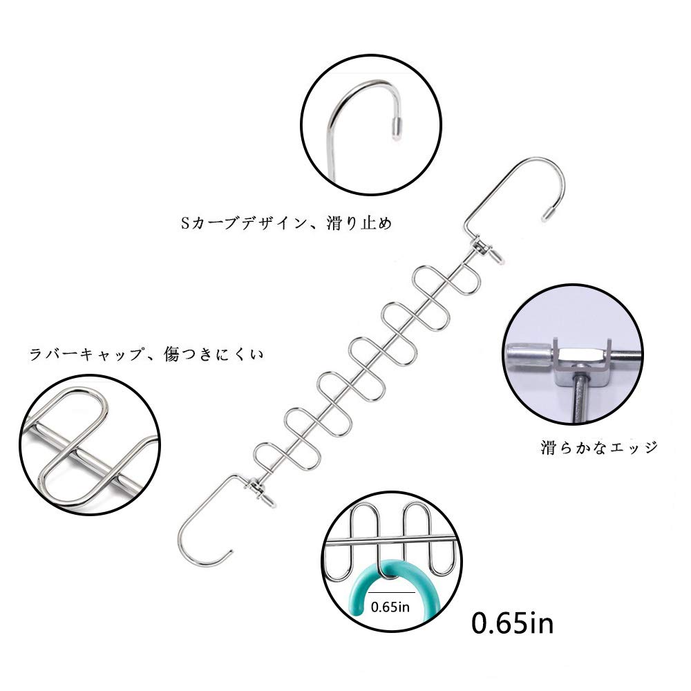 【サイズ:6本_色:シルバー】DUOFIRE 省スペースハンガー 縦横両用 12 Amazon.co.jp: DUOFIRE 省スペースハンガー 縦横両用 12連