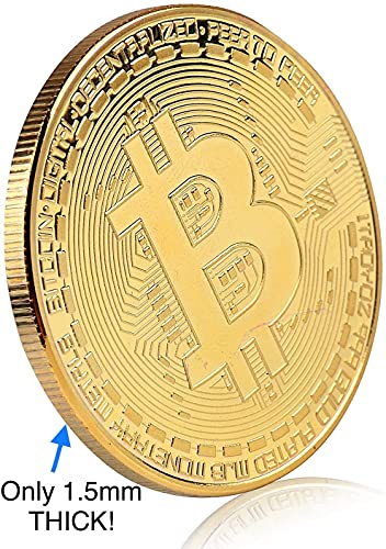 Large Bitcoin Golf Ball Marker Set — 3 Big Coins (Gold, Silver, Copper), Unique Gift for Men & Women, Custom Ball Markers, No Hat Clip Included. - image 2