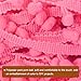 uxcell 10 Yards Pom Pom Ball Fringe Trim, Ribbon Sewing Accessory DIY Crafts for Home Curtain Clothes Pillow Decoration (8mm, Pink)