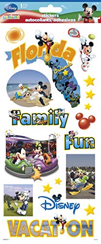 Preisvergleich Produktbild Sandylion Disney Sticker / Bordüre verpackt, Mickey State Florida