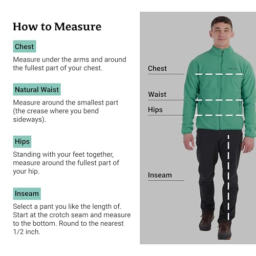 Image of MARMOT Men's Rocklin Full-Zip Jacket - Classic, Warm, Lightweight 100-Weight Fleece Layer