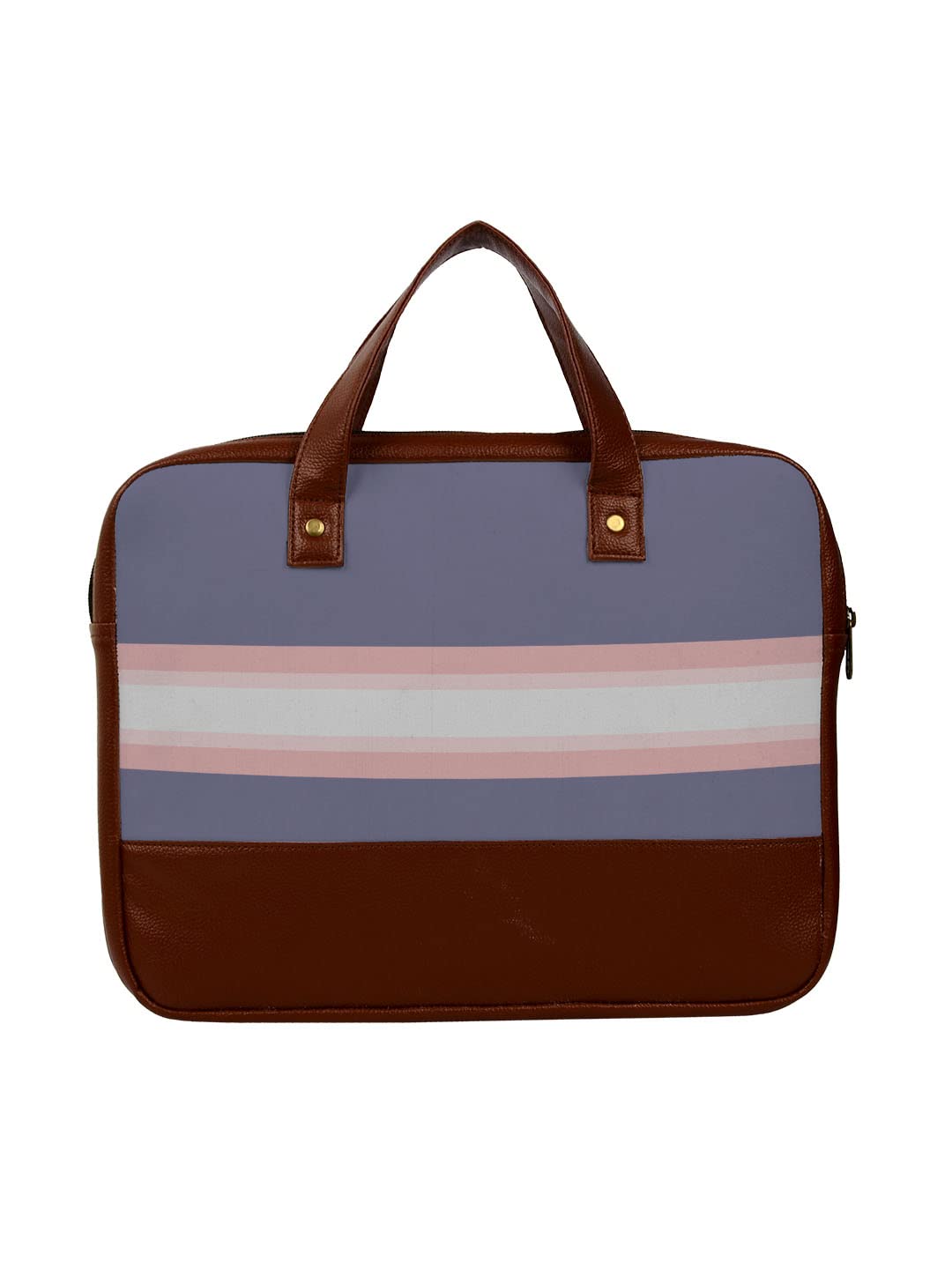 Crazyify Blue Printed Leather Laptop Bag For Men & Women | Leather Laptop Bags/Briefcase with Screen Size Up to 15.6 Inch (B0B46DRXG3) Amazon Price History, Amazon Price Tracker