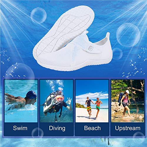 Spesoul Womens Mens Water Sports Shoes Outdoor Quick Dry Barefoot Athletic Aqua Shoe for Beach Swim Pool Surf Diving Yoga 8 Women