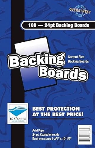 E. Gerber 685179046822 Current Age Comics Backing Boards Acid Free 24 Pt. cover