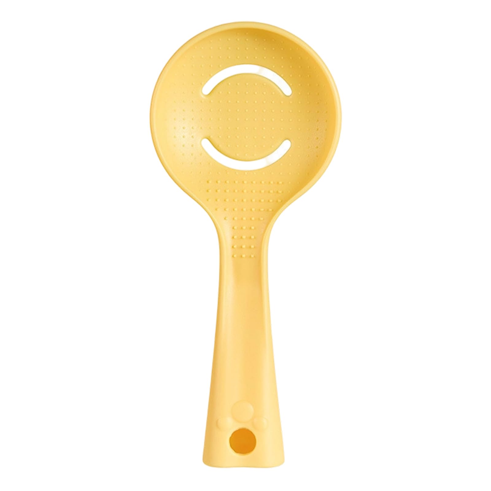 MALSSE Modern Standing Rice Spoon with Ergonomic Handle Dining Table Spoon Ideal for Home Restaurants and Cafeterias Functional Kitchen