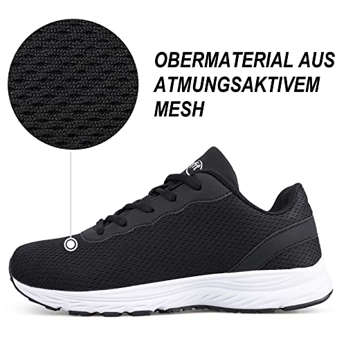 Knixmax Outdoor Laufschuhe für Herren mit weitem Fuß leichte und atmungsaktive Turnschuhe Sport-Outdoor-Turnschuhe geeignet zum Gehen Joggen und Fitness EU41-46 - Image 3