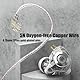 keephifi KZ EDX Pro In Ear Monitor mit Mikrofon, kabelgebunden, HiFi-Stereo-Kopfhörer, kabelgebunden, Dual DD IEM Kopfhörer mit abnehmbarem Kabel für Musiker, Audiophilen (schwarz, mit Mikro)