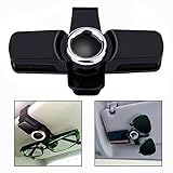 Weiches Material schadet der Brille oder Sonnenbrille nicht,Der Clip ist flach und wenig breit.