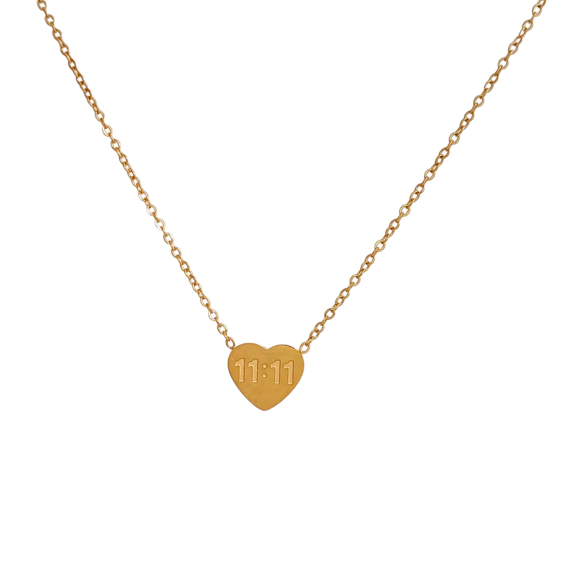 See full amazon price history chart for JEWILLEY Angle 11:11 Heart Shape Anti-Tarnish Stainless Steel Pendant Chain Necklace for Women | Womens Necklaces | Jewellery Gifts for Women and Girls | Rakshabandhan, Rakhi Gift JEWILLEY Angle 11:11 Heart Shape Anti-Tarnish Stainless Steel Pendant Chain Necklace for Women | Womens Necklaces | Jewellery Gifts for Women and Girls | Rakshabandhan, Rakhi Gift (B0DBM11NBP) Amazon Price History, Amazon Price Tracker