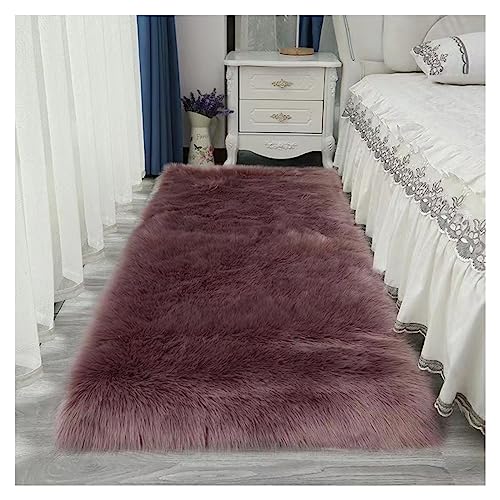 Tapis à poils longs moderne tapis de salon extra doux de luxe - 2