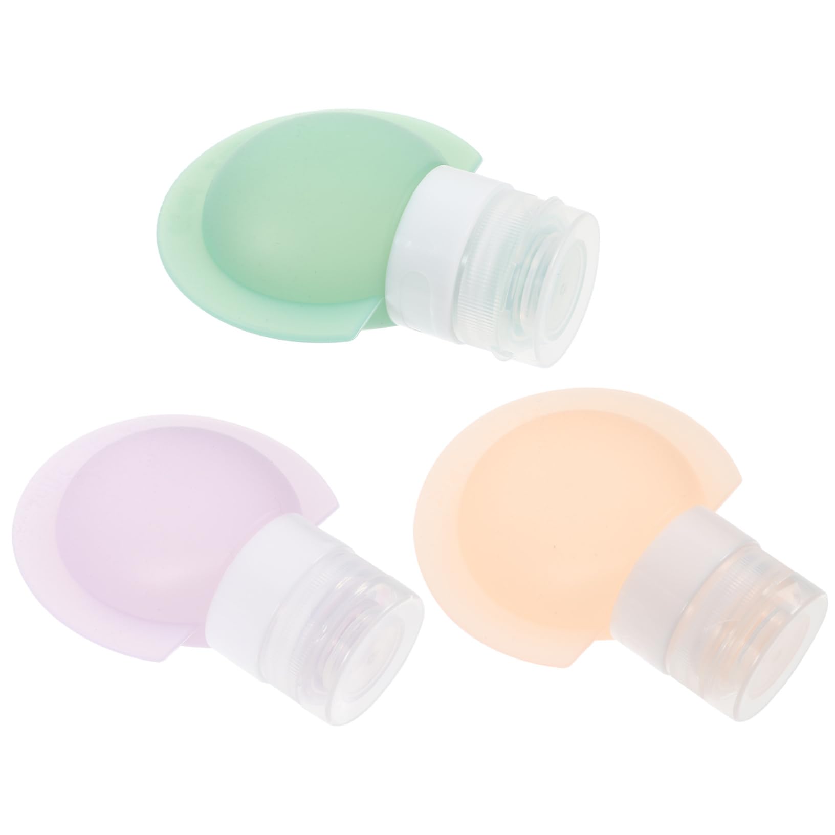 BESTYASH 5 Sätze Silikonflaschen Teiliges Nachfüllbare Kosmetikflaschen Für Shampoo Und Flüssigkeiten Auslaufsicher Klein Für Unterwegs Toilettenartikel Und Körperpflege 3 Stück * 5