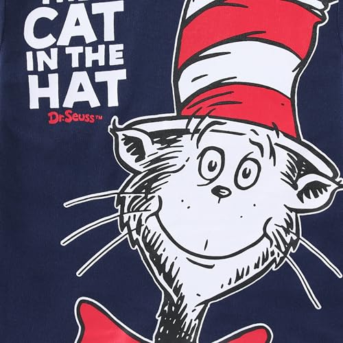 Dr. Seuss The Cat in The Hat Boys Long Sleeve Shirt for Toddler and Big Kids3