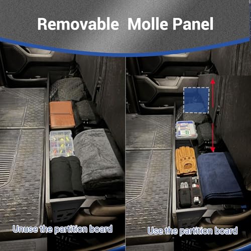 Chaoos Under Seat Storage Compatible with Ram 1500, Under Seat Storage 2019-2026 Crew Cab (New Body Style), Heavy-Duty Iron Truck Under Seat Storage for Ram 1500 by Chaoos - Image 5
