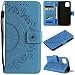 Produktbild CoverKingz Handyhülle für Samsung Galaxy A22 5G - Handytasche mit Kartenfach Galaxy A22 5G Cover - Handy Hülle klappbar Motiv Mandala Blau