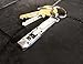 True Utility Slim Clips Key Ring Slim Nail Clippers, Stainless Steel