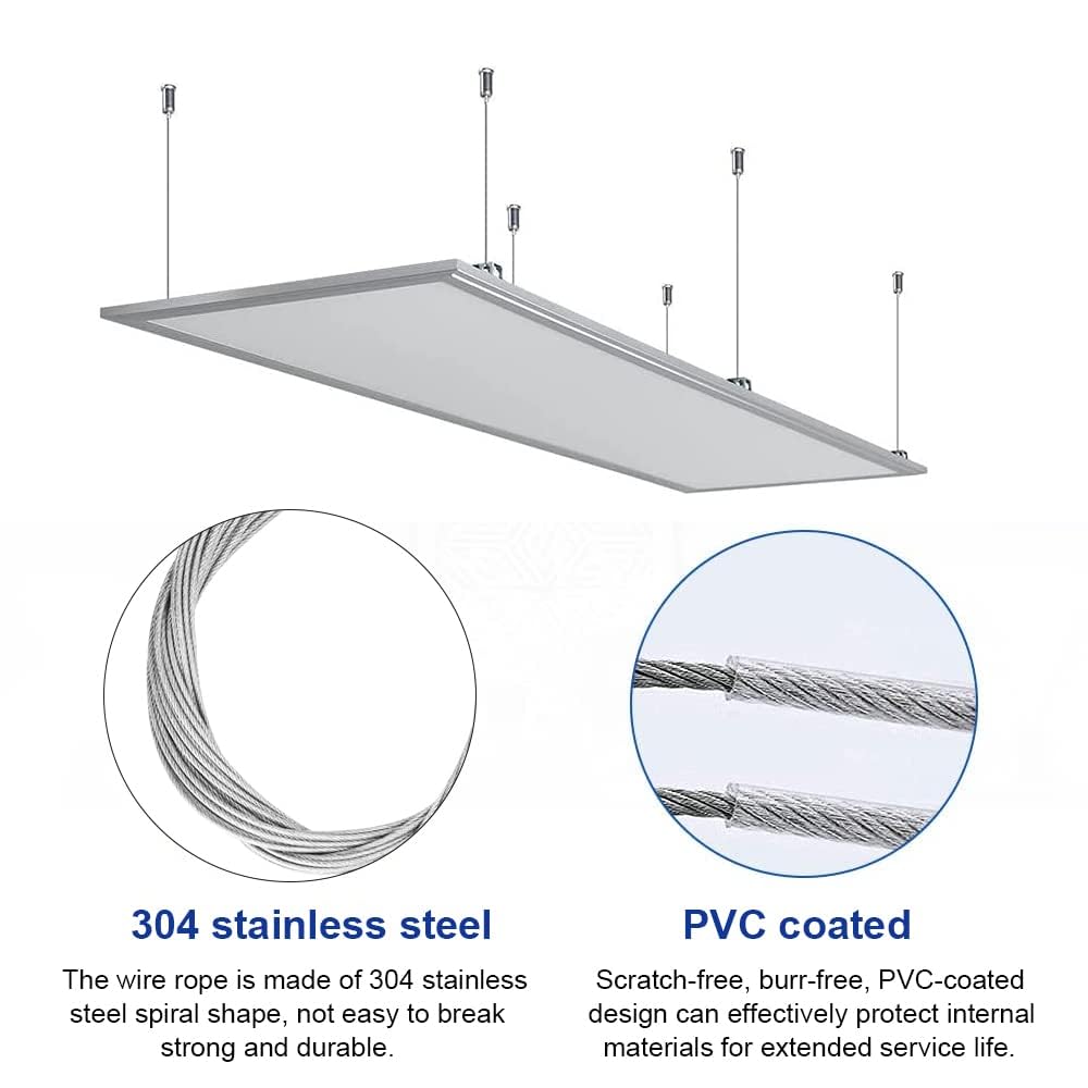 KARELLS Kit De Suspension Plafond Câble, Fils De Suspension