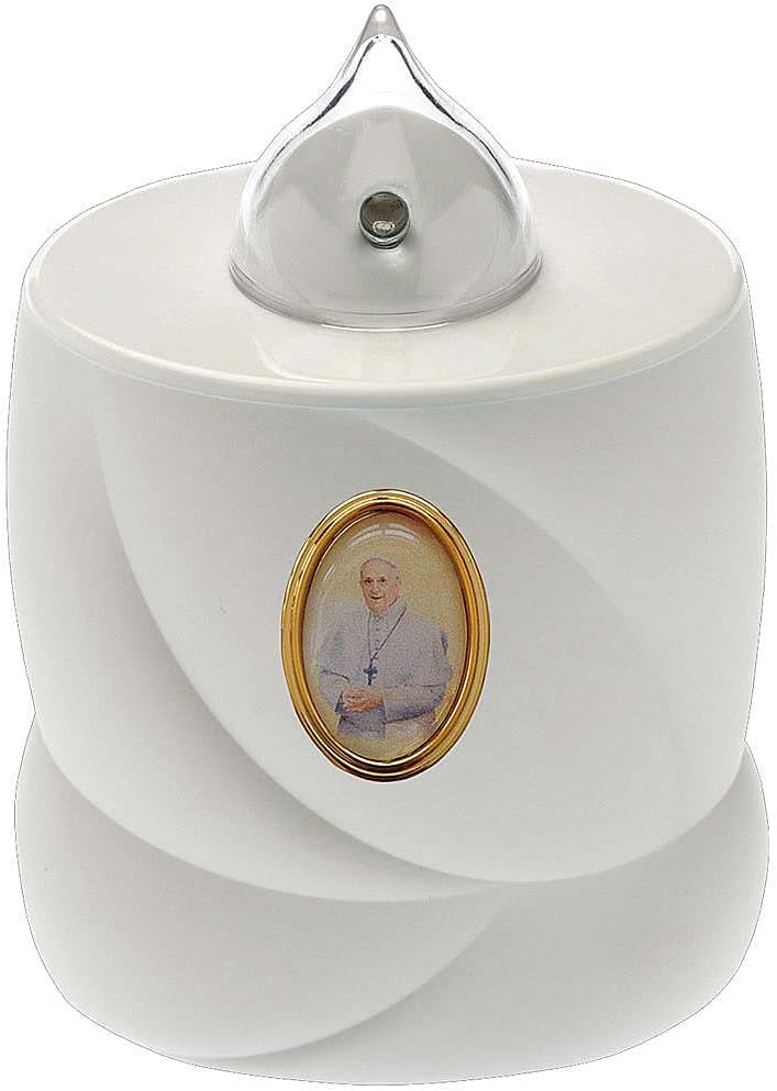 Lumada Battery Candle, Static, Pope Francis