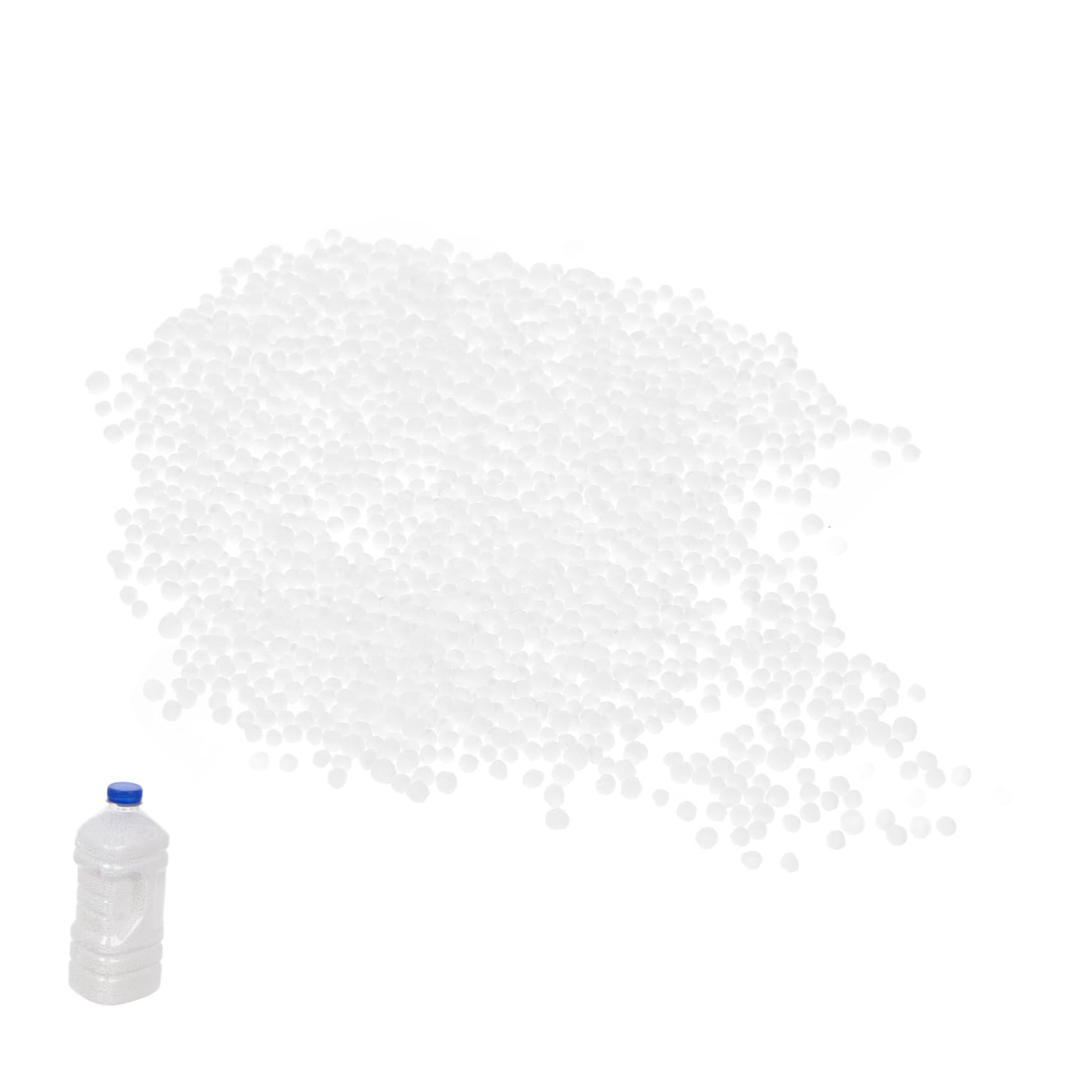 Granulés Déshumidifiants Rechargeables en Plastique Blanc