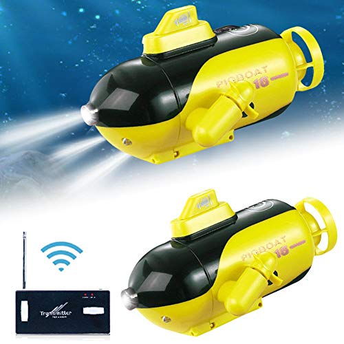 RC Boat, Simulation Diving Electric Remote Control Submarine Ship Toy for Pools and Lakes, Speed Boat Remote Control Toy Gifts for Children Kids