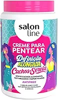 Creme Para Pentear Definição Alongada Cachos de Sereia 1kg