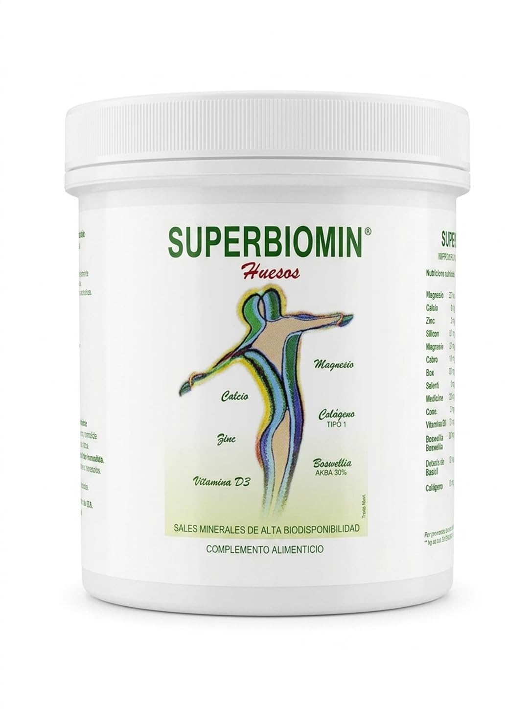 Biomin Pack 2 Unidades Superbiomin 425 Cápsulas Complemento Alimenticio de Minerales y Oligoelementos