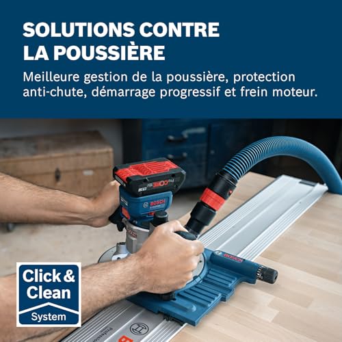 Affleureuse 18V GKF 18V 8 Solo BOXX machine seule 06016C2001 Bosch - vue 4