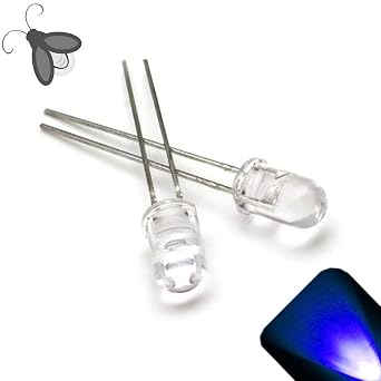 5mm Round Top Blue Breathing/Fading LED - Mood Lighting Pack of 10