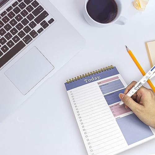 Bloc-notes de liste de choses à faire contre la procrastination pour rester concentré
