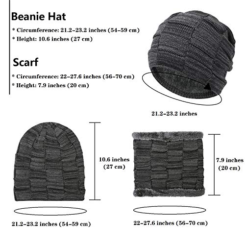 Chalier Cozy Cappello Lavorato a Maglia Invernale