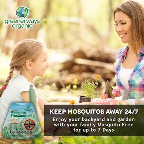 Greenerways Organic Mosquito Free-Zone Refill Pack - All Natural