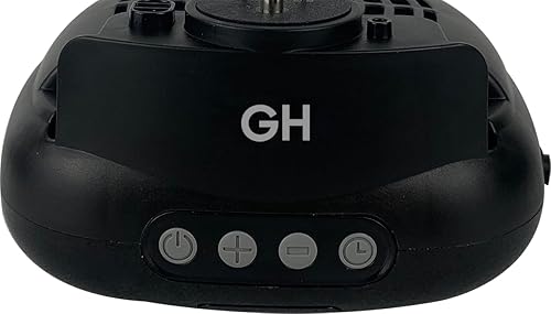 Miniatura 9 de Good Housekeeping Mini calentador de espacio para interiores de pared con termostato y control remoto, 750 W, negro