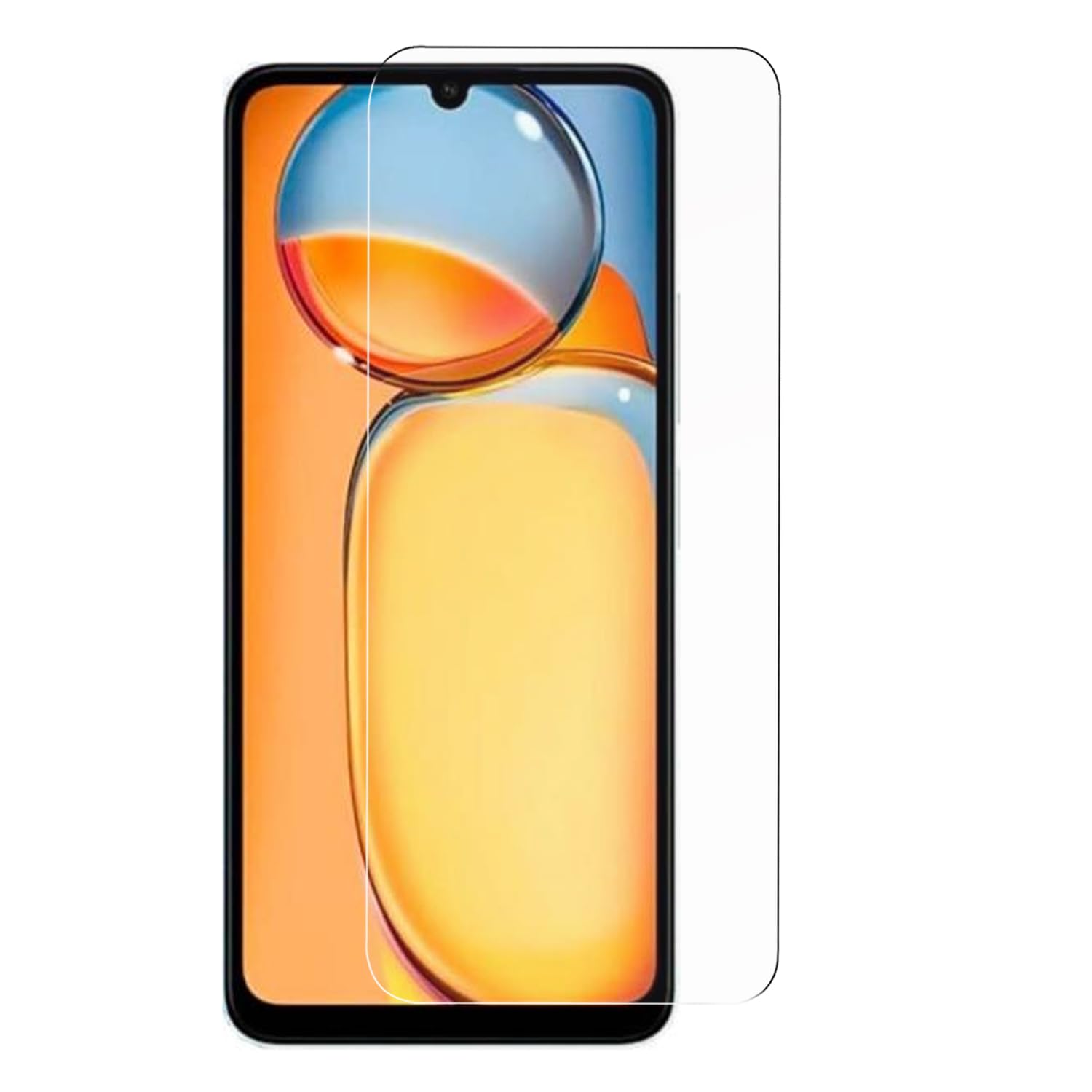 100X Protector Pantalla para Xiaomi Redmi 13C | Cristal templado movil | Antiarañazos | Antihuellas | Dureza 9H | Ultra fino | Ultra Transparente | Ultra Resistente