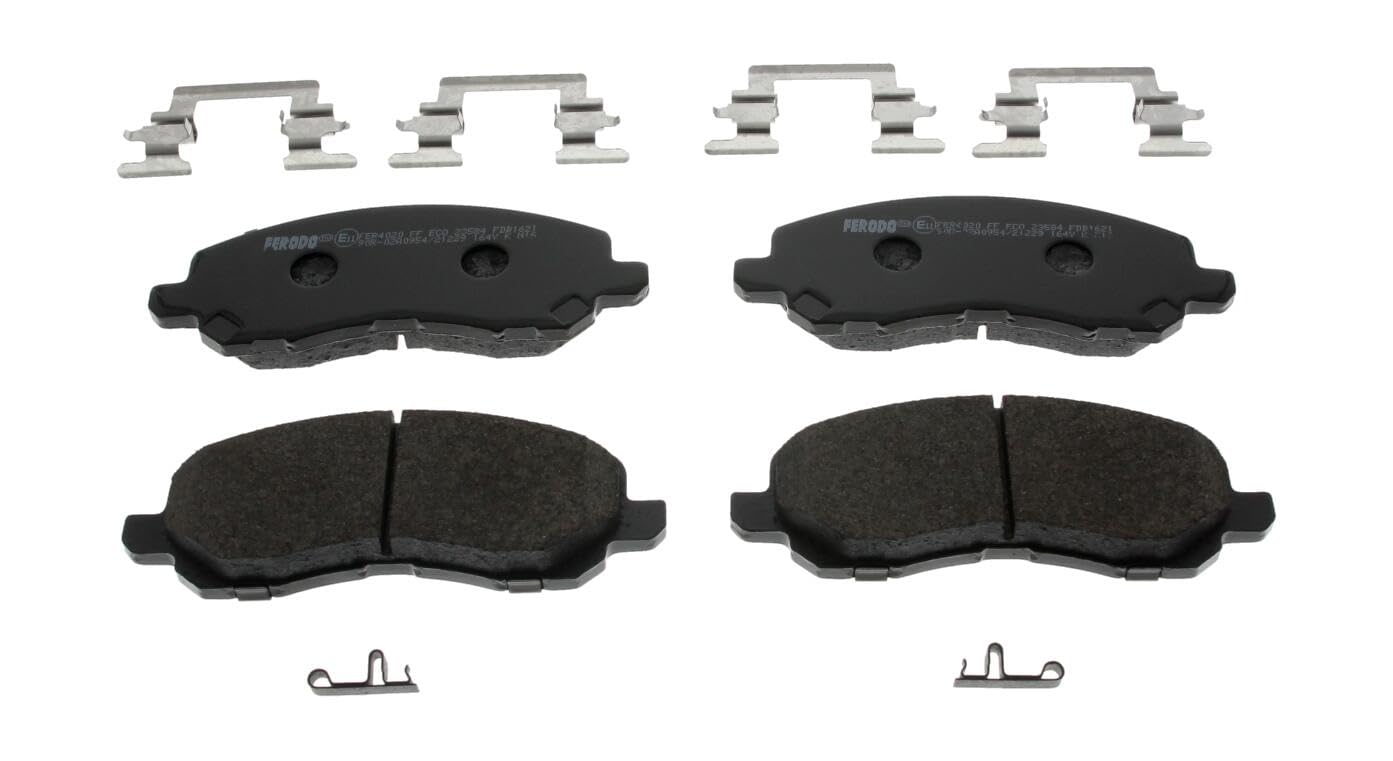 Ferodo FDB1621 Brake Pad Set, disc brake - (set of 4)