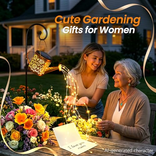 Solar Watering Can Lights Solar Lights Outdoor Waterproof Garden Decor - image 7