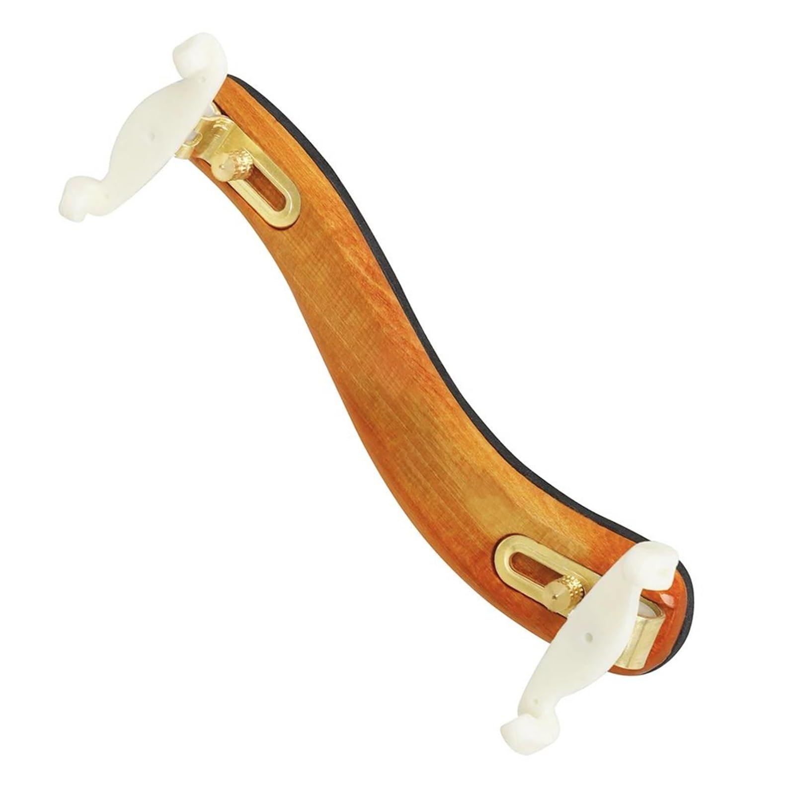 Reposapiés para violín Reposapiés para violín 4/4 ajustable de madera maciza con garras de silicona y accesorios profesionales