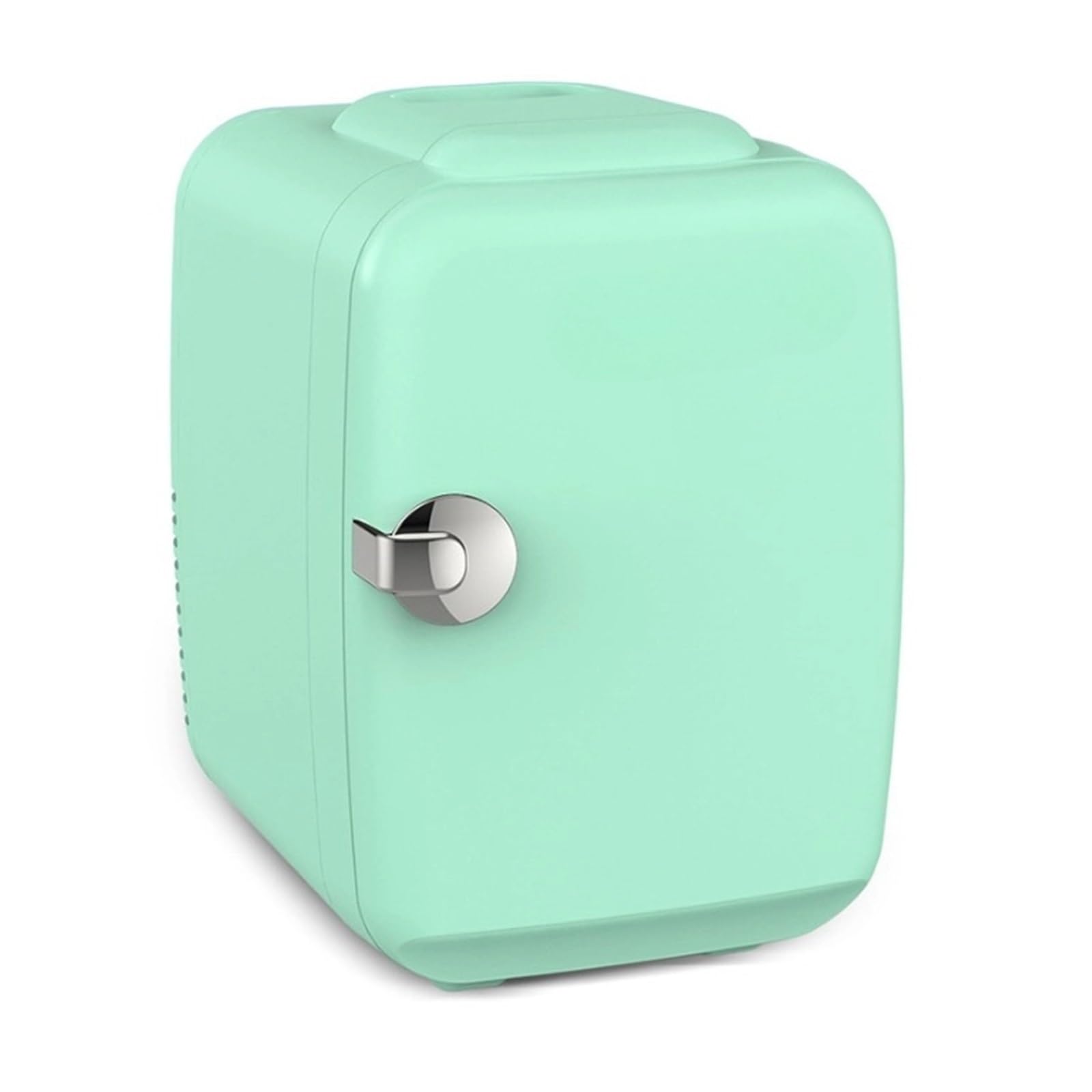 Mini refrigerador de 4L, 110 V, 220 V, for Belleza, Maquillaje, Cuidado de la Piel, refrigerador con calefacción y refrigeración, CA/CC, Mini refrigerador for automóvil(Pink)