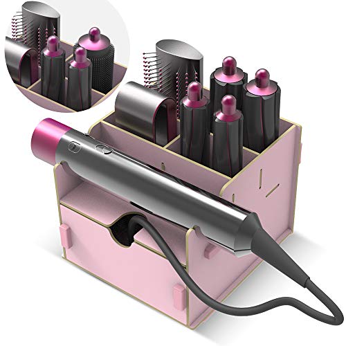 Dyson Airwrap Styler Stand Holder, Boomba Wood Organizer Stand Dock for Dyson Airwrap Styler Volume + Shape and Smooth + Control