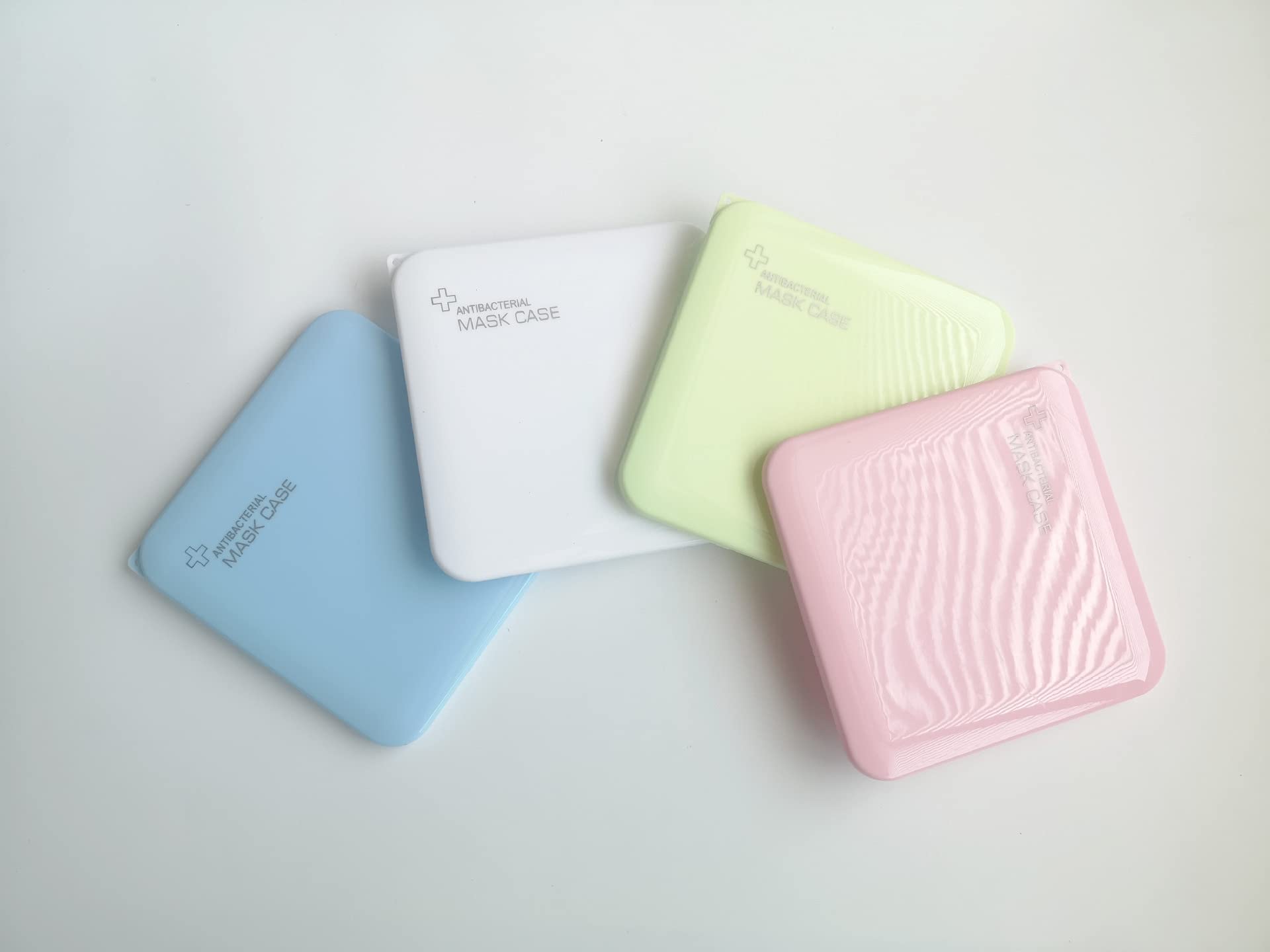 GARTIG Mask Storage Case Organizer Transparent Reusable Keeper Folder, Portable Masks Storage Box, Mask Storage Case (Pack of 2)