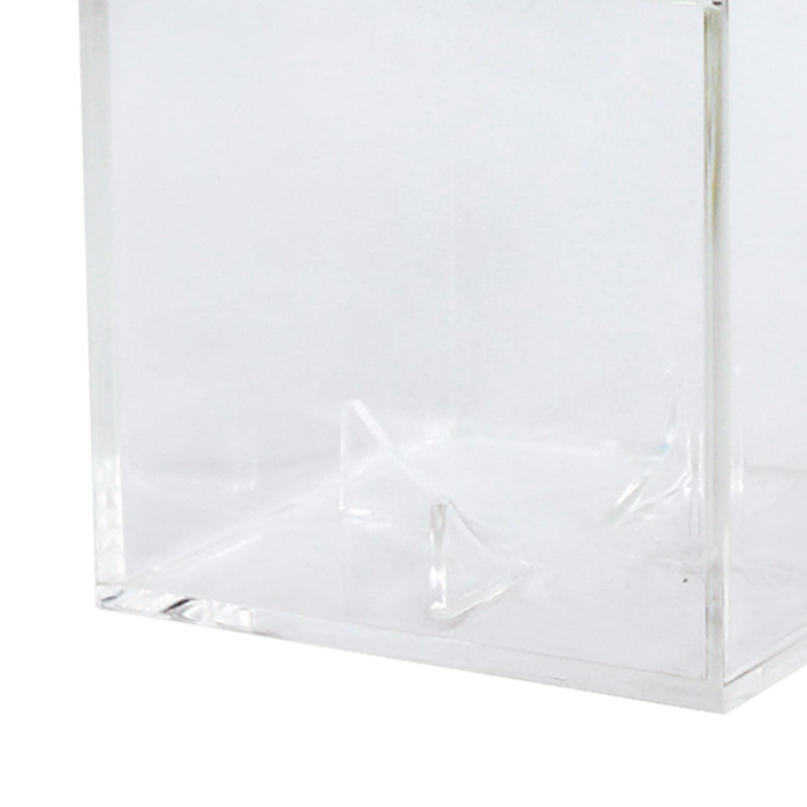 Amagogo Support de Baseball Anti-poussière Signé Porte-Balle Cube Boîte de Baseball en Acrylique Transparent
