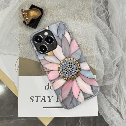 Coque iPhone 14 Pro Max fleur antichoc et anti-rayures rigide