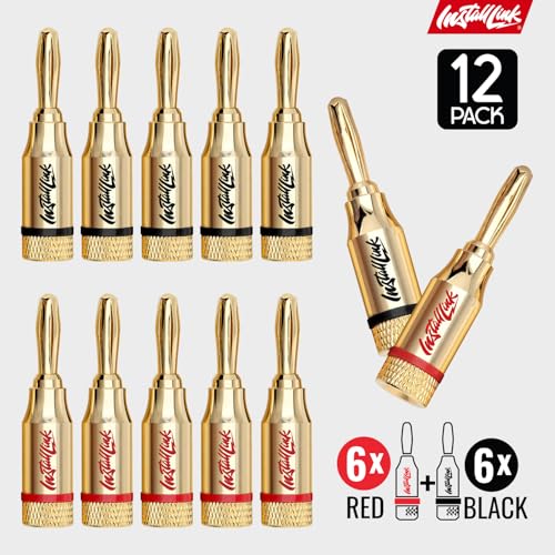 Conectores Banana Install Link 12 Pcs 14/16/18 Gauge miniatura 2