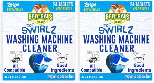 Image of ECO-GALS Washing Machine Cleaner and Deodorizer (Pack of 2)