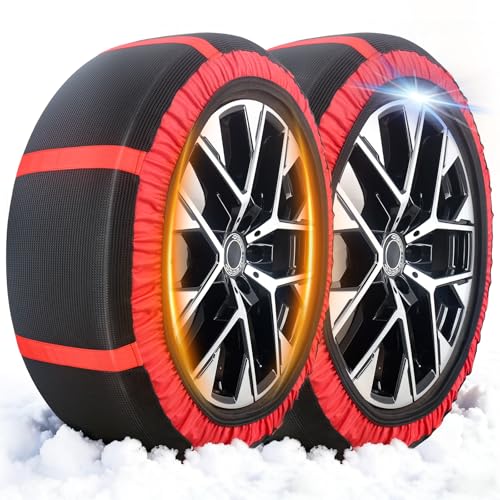 Amazon.co.jp: Supulin タイヤチェーン 布製 非金属 スノーソックス 2