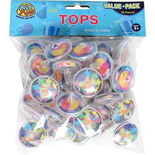 Spin Tops 36 pcs