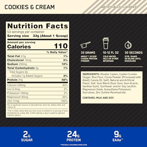 Proteínas, casec precio similares Marca OPTIMUM NUTRITION (3)