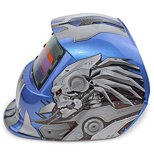 Preisvergleich Produktbild QYLT SchweißHelm, SchweißMaske, Solarbetriebene, Automatische Verdunkelungshaube, Einstellbarer Schattenbereich, SchweißMaske, Mehrere Muster