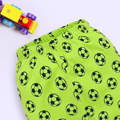 Image of LuvLap Baby Boys & Girls 100% Cotton Pyjama Sets, Pack Of 4