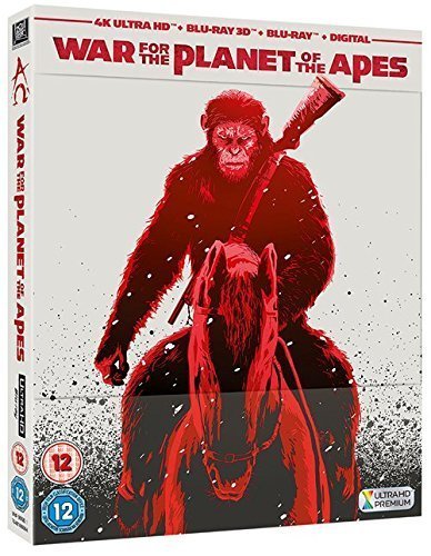 War for the Planet of the Apes - Limited Edition 4K Steelbook Blu-ray (Includes 3D, 2D & Digital Copy)