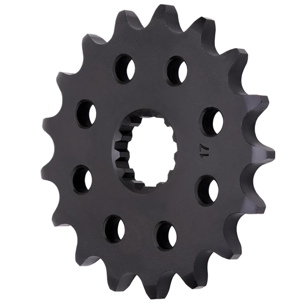 Piñón delantero 17T compatible con cadena Street Triple R 660 765 675 800 850 900 Tiger Rally Pro 525